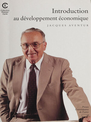 cover image of Introduction au développement économique